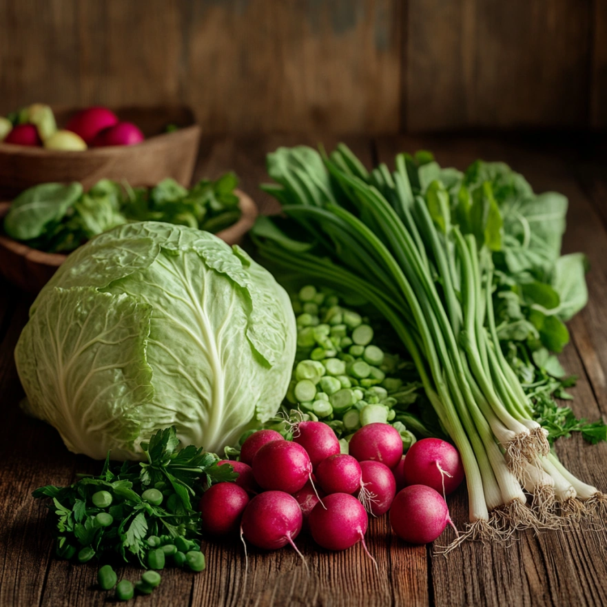 Весняні сезонні продукти