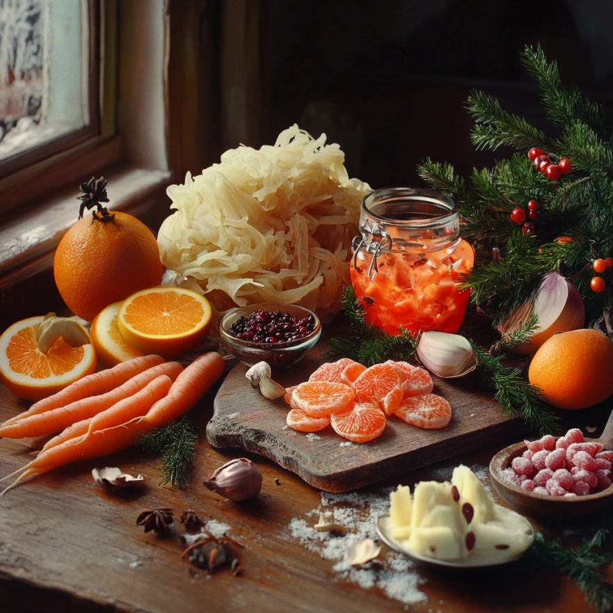 Зимові сезонні продукти